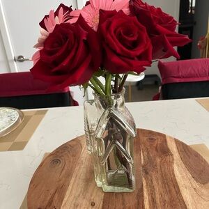 Victorian Glass House vase